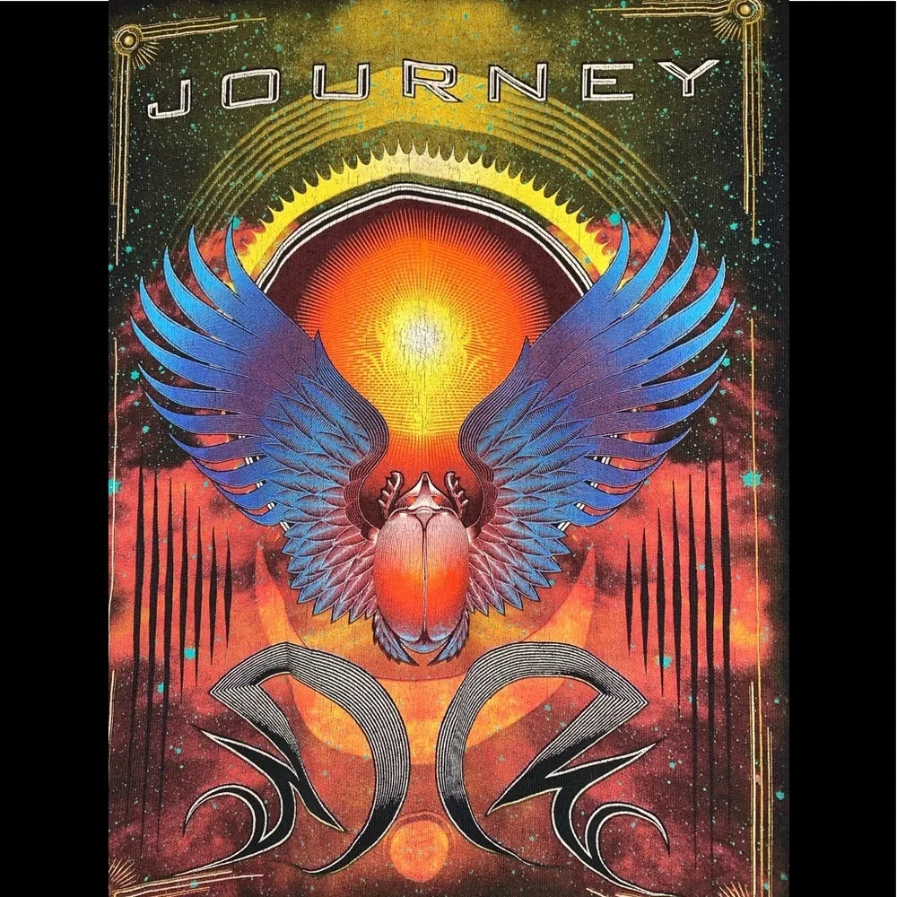 Vintage Journey 2012 Tour Black Shirt Size XL​